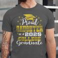 Proud Daughter Of 2025 College Graduate Family 24 Graduation Unisex Jersey T-Shirt