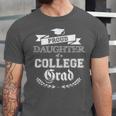 Proud Daughter Of College Grad 2019 Family Graduation Shirt Unisex Jersey T-Shirt
