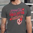 Proud Educated Latina Graduation Masters Degree PhD Unisex Jersey T-Shirt