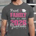 Proud Family Of a Class Of 2026 Graduate For Graduation Unisex Jersey T-Shirt