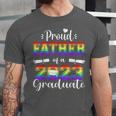 Proud Father Of 2023 Graduate Class 2023 Graduation Family Unisex Jersey T-Shirt