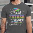 Proud Father Of PreK School Graduate 2024 Graduation Father Unisex Jersey T-Shirt