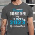 Proud Godbrother Of Two 2023 Graduate Class 2023 Graduation Unisex Jersey T-Shirt