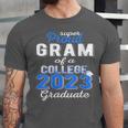 Proud Gram Of 2023 College Graduate Family 23 Graduation Unisex Jersey T-Shirt