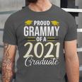 Proud Grammy Of A 2021 Graduate Graduation Clothes MBA PhD Unisex Jersey T-Shirt