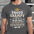 Proud Grampy Of A Class Of 2025 Graduate Senior Graduation Unisex Jersey T-Shirt