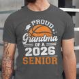 Proud Grandma Of A 2026 Senior Basketball Graduation Unisex Jersey T-Shirt