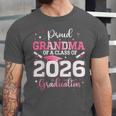 Proud Grandma Of A 2026 Senior Class Of 2026 Graduation Unisex Jersey T-Shirt