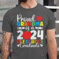 Proud Grandma Of Class Of 2024 Preschool Graduate Graduation Unisex Jersey T-Shirt