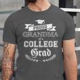 Proud Grandma Of a College Grad 2019 Family Graduation Shirt Unisex Jersey T-Shirt
