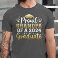 Proud Grandpa Of a 2024 Graduate Senior Graduation Men Unisex Jersey T-Shirt