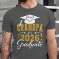 Proud Grandpa Of a Class Of 2026 Graduate For Graduation Unisex Jersey T-Shirt