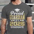 Proud Guardian Of A 2026 Graduate Class Of Graduation Unisex Jersey T-Shirt