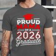 Proud Mama Of A 2026 Graduate Class Of 2026 Mom Graduation Unisex Jersey T-Shirt
