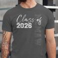 Proud Memaw Of A Class Of 2026 Graduate Senior 26 Graduation Unisex Jersey T-Shirt
