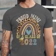 Proud Mimi Of a Class Of 2022 Graduate Graduation Rainbow Unisex Jersey T-Shirt