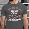 Proud Mom Of A 2021 Graduate Leopard Print Graduation Mama Unisex Jersey T-Shirt