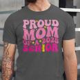 Proud Mom Of a 2025 Graduate Class Senior Graduation Mother Unisex Jersey T-Shirt