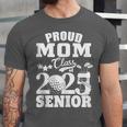 Proud Mom Class Of 2025 Graduation Senior Golf Player Mom Unisex Jersey T-Shirt