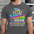 Proud Mom Of Kindergarten Graduate 2025 Graduation Mom Unisex Jersey T-Shirt