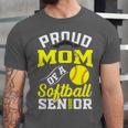 Proud Mom Of a Softball Senior Class Of 2025 Graduation Unisex Jersey T-Shirt