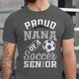 Proud Nana Of a Soccer Senior Class Of 2026 Graduation Unisex Jersey T-Shirt