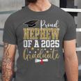 Proud Nephew Of A 2025 Graduate Nephew Graduation 2025 Unisex Jersey T-Shirt