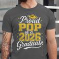 Proud Pop Of A 2026 Graduate Class Of 2026 Graduation Unisex Jersey T-Shirt