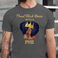 Proud Queen PhD Doctorate Degree Graduation T-Shirt Unisex Jersey T-Shirt
