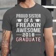 Proud Sister Of A 2018 Graduate Senior GraduationShirt Unisex Jersey T-Shirt