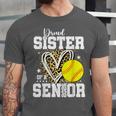Proud Sister Of A 2026 Senior Softball Graduation Leopard Unisex Jersey T-Shirt