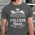 Proud Sister Of a College Grad 2019 Family Graduation Shirt Unisex Jersey T-Shirt