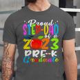 Proud Step-Dad Of 2023 Pre-K Graduate Fathers Day Graduation Unisex Jersey T-Shirt