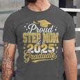 Proud Step Mom Of A Class Of 2025 Graduate Senior Graduation Unisex Jersey T-Shirt