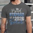 Proud Stepdad Of Senior 2026 Class Of 2026 Graduation Unisex Jersey T-Shirt