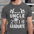 Proud Uncle Of A 2018 Graduate Senior Graduation Shirt Unisex Jersey T-Shirt