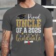 Proud Uncle Of A 2025 Graduate Uncle Graduation 2025 Unisex Jersey T-Shirt