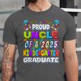 Proud UNCLE Of a 2025 Kindergarten Graduate Graduation Unisex Jersey T-Shirt