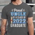 Proud Uncle Of A Class Of 2022 Graduate 22 Senior Graduation Unisex Jersey T-Shirt