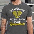 Racquetball Player Introvert Racquetball Unisex Jersey T-Shirt