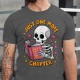 Read Books Lover Bookworm Cute Reading Just One More Chapter Unisex Jersey T-Shirt