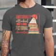 Reader Bookworm Fictional Character Reading Introvert Unisex Jersey T-Shirt