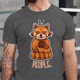 Red Panda Introvert For Red Pandas Fan Unisex Jersey T-Shirt Red Panda Introvert For Red Pandas Fan Unisex Jersey T-Shirt