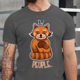 Red Panda Introvert For Red Pandas Fan Unisex Jersey T-Shirt Red Panda Introvert For Red Pandas Fan Unisex Jersey T-Shirt