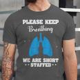 Respiratory Therapist Appreciation RT School Graduation Unisex Jersey T-Shirt