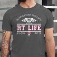 Respiratory Therapist Graduation Class Of 2018 Pink RT Life Unisex Jersey T-Shirt