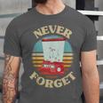 Retro Gaming Never Forget Nostalgia Vintage Unisex Jersey T-Shirt