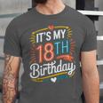 Retro It's My 18th Birthday Boho Nostalgia Women Kids Unisex Jersey T-Shirt Retro It's My 18th Birthday Boho Nostalgia Women Kids Unisex Jersey T-Shirt