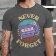 Retro Pager Never Forget Nostalgia Vintage Unisex Jersey T-Shirt