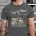 Retro Proud Anti Social Member Of Introverted Book Club Unisex Jersey T-Shirt Retro Proud Anti Social Member Of Introverted Book Club Unisex Jersey T-Shirt